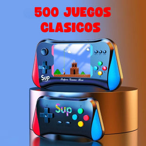 Revive la magia retro : ¡500 Juegos en una Sola Consola!"